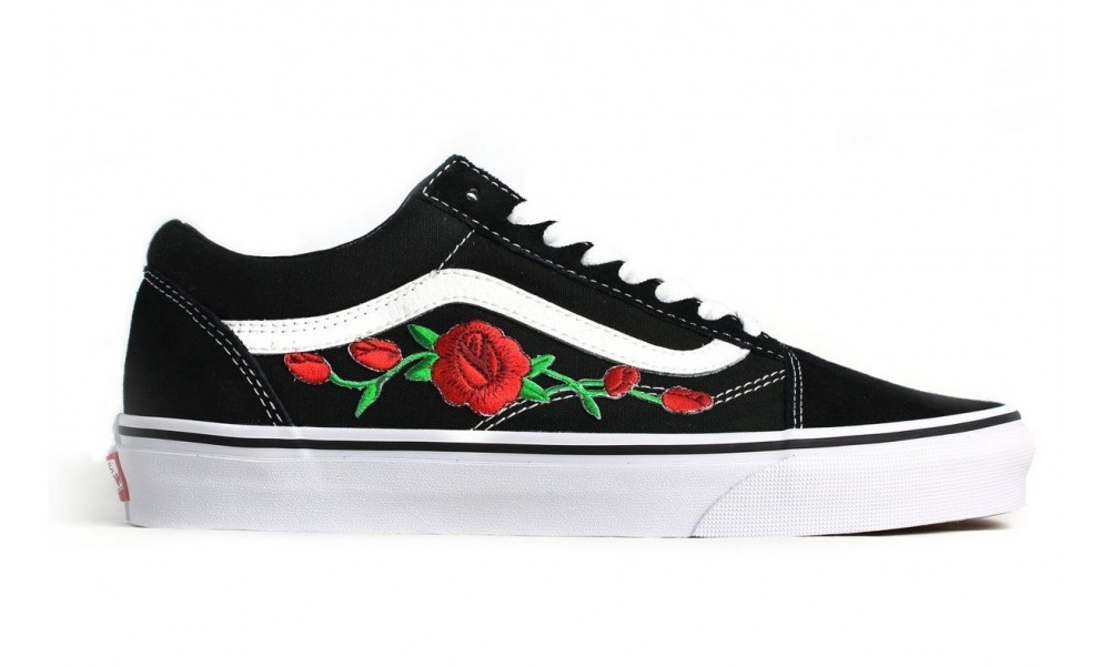 Custom rose vans online